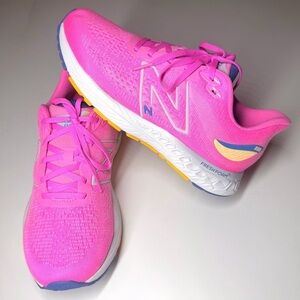 New Balance Women’s Fresh Foam X 880 Athletic Pink Running Sneakers Size-6 XWide